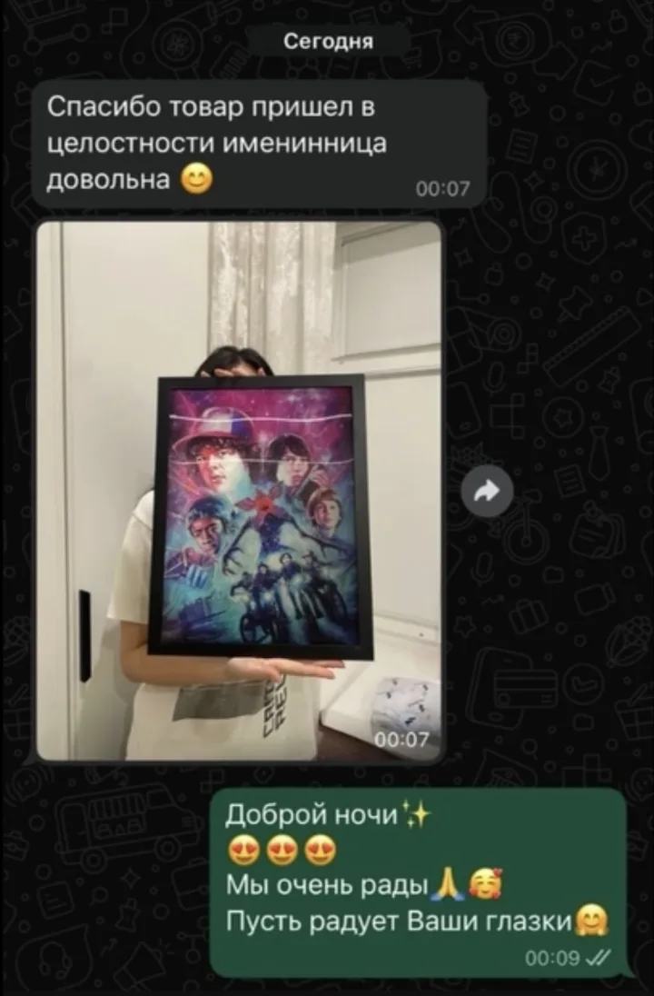 Отзыв покупателя Poster Lab